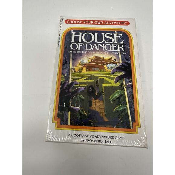 Choose Your Own Adventure House of Danger New Sealed Cooperative Game - Picture 1 of 3